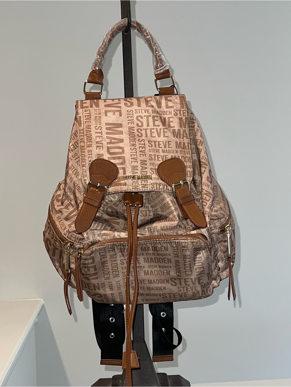 Steve Madden Logo Print Backpack – New Without Tags (NWOT)